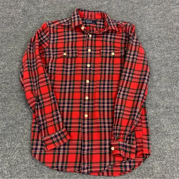 Polo by Ralph Lauren Plaid Flannel Button-Down Shirt - Picture 2 of 7